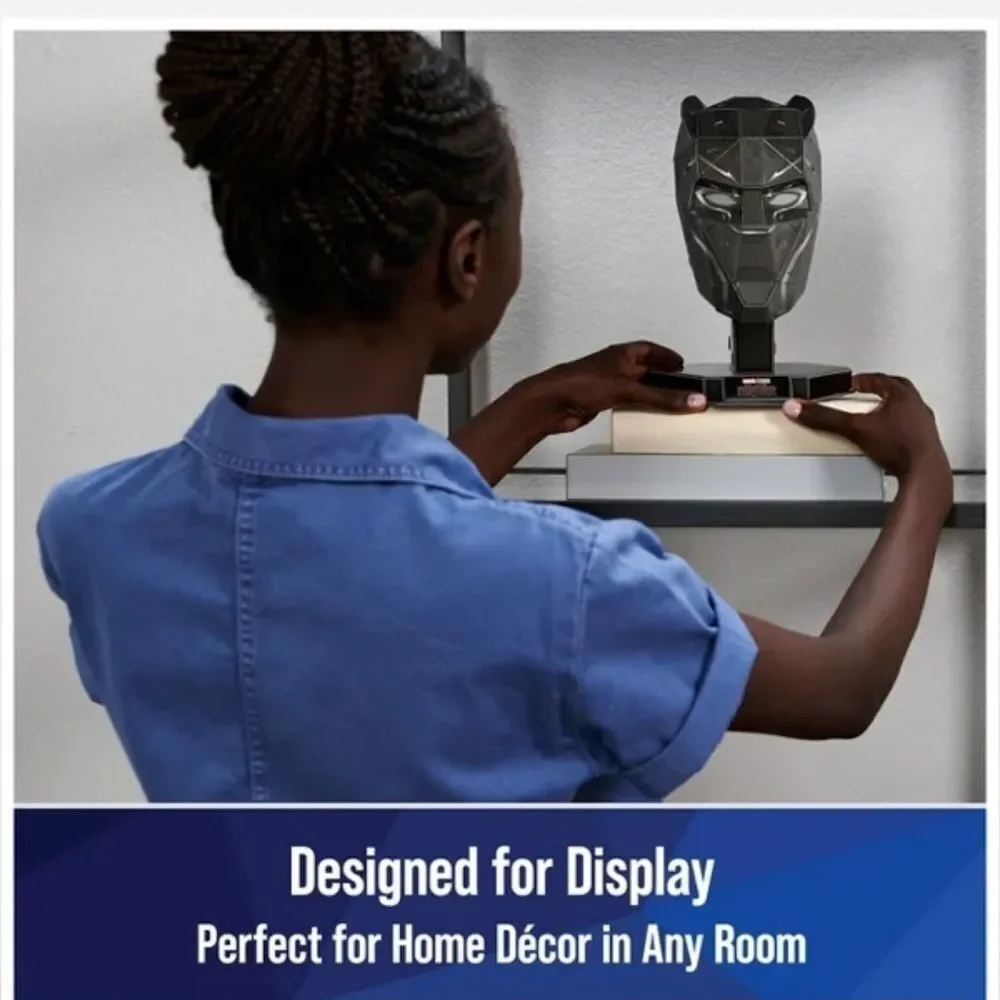New Marvel Disney 4D Build Black Panther 3D Puzzle Kit